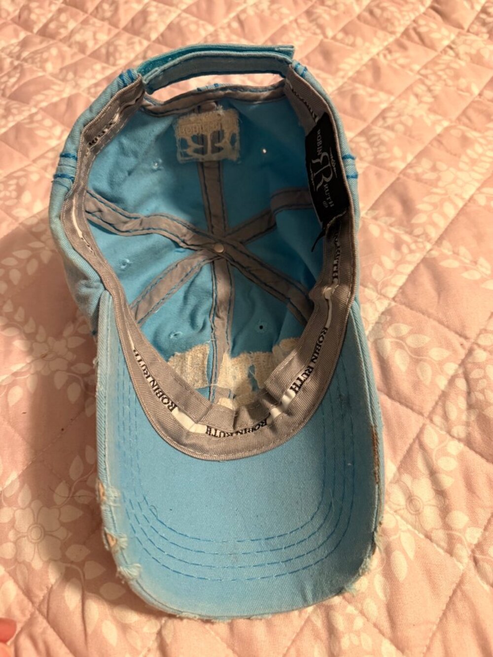Robin Ruth Santa Rosa Beach Distressed Cap - Picture 3 of 3